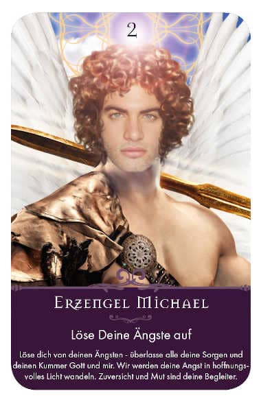 Gratis Kartenlegen Kraft der Engel Orakel Kaerte 2 Erzengel Michael