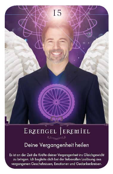 Gratis Kartenlegen Kraft der Engel Orakel Karte 15 Erzengel Jeremiel
