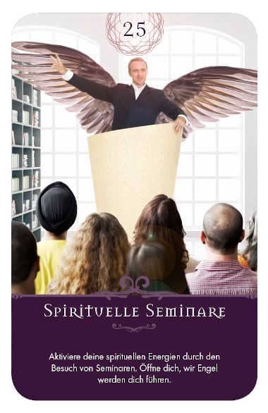 Gratis Kartenlegen Kraft der Engel Orakel Karte 25 Spirituelle Seminare